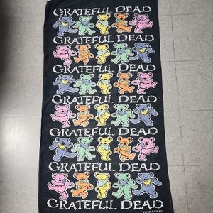 Vintage 1996 Grateful Dead Dancing Bears Beach Towel